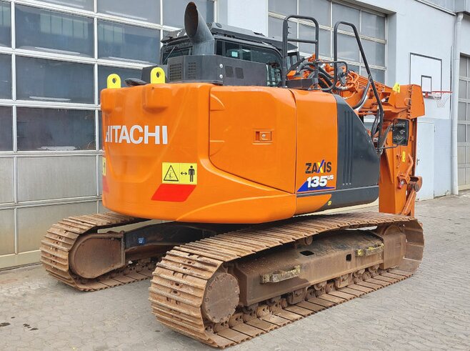 Hitachi ZX135US-6 Short reach front tunnel excavator