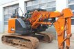 Hitachi ZX135US-6 Short reach front tunnel excavator