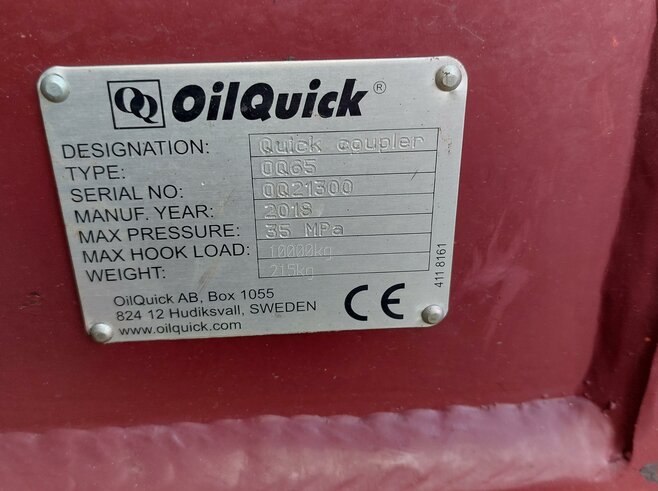 OilQuick Vollhydr. Schnellwechsler OQ65