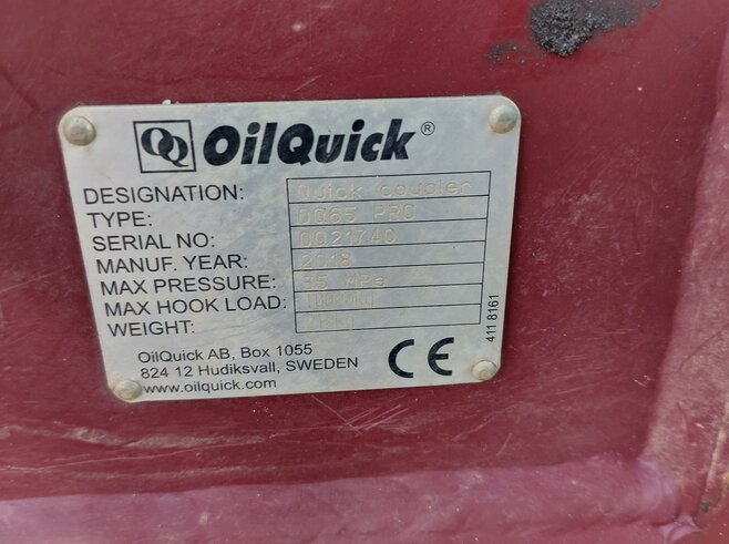 OilQuick Vollhydr. Schnellwechsler OQ65