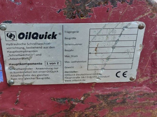 OilQuick Schnellwechsler OQ45-5
