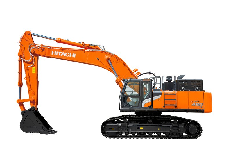 Hitachi  Duża koparka gąsienicowa Hitachi ZX490-7 