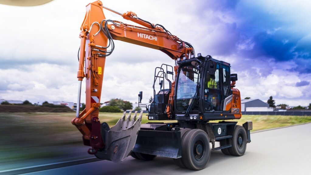ZX135W Koparka kołowa Hitachi