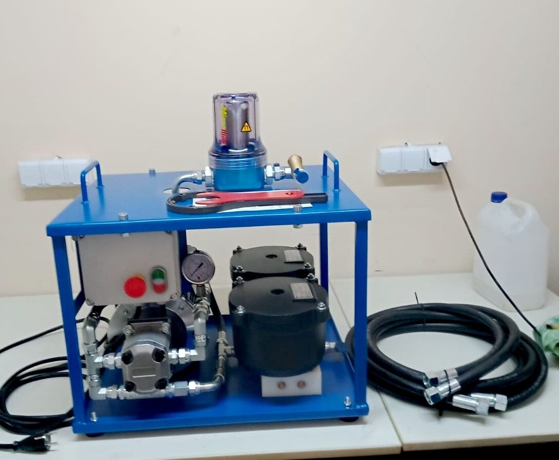 filtracja oleju - agregat