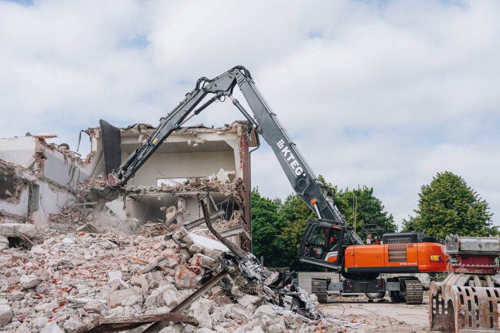 KTEG 390HR w trakcie pracy