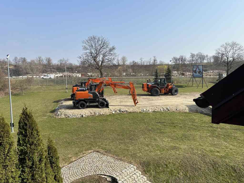 Plac wystawowy Kiesel Poland Strzegom