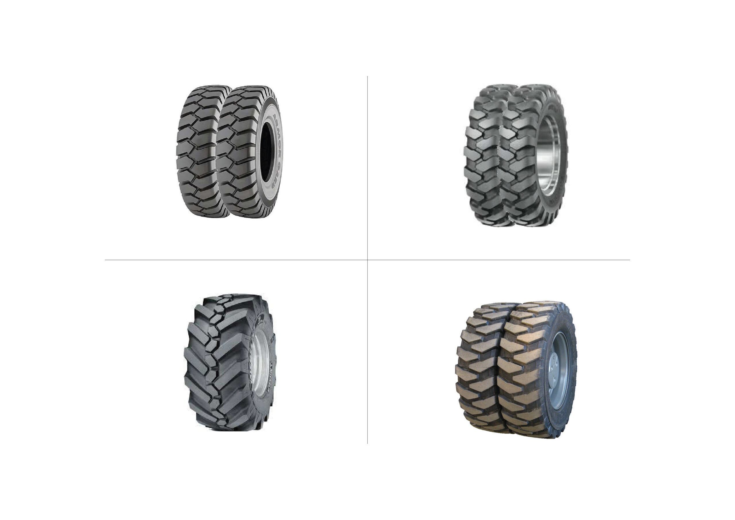 dobierane do zastosowań opony