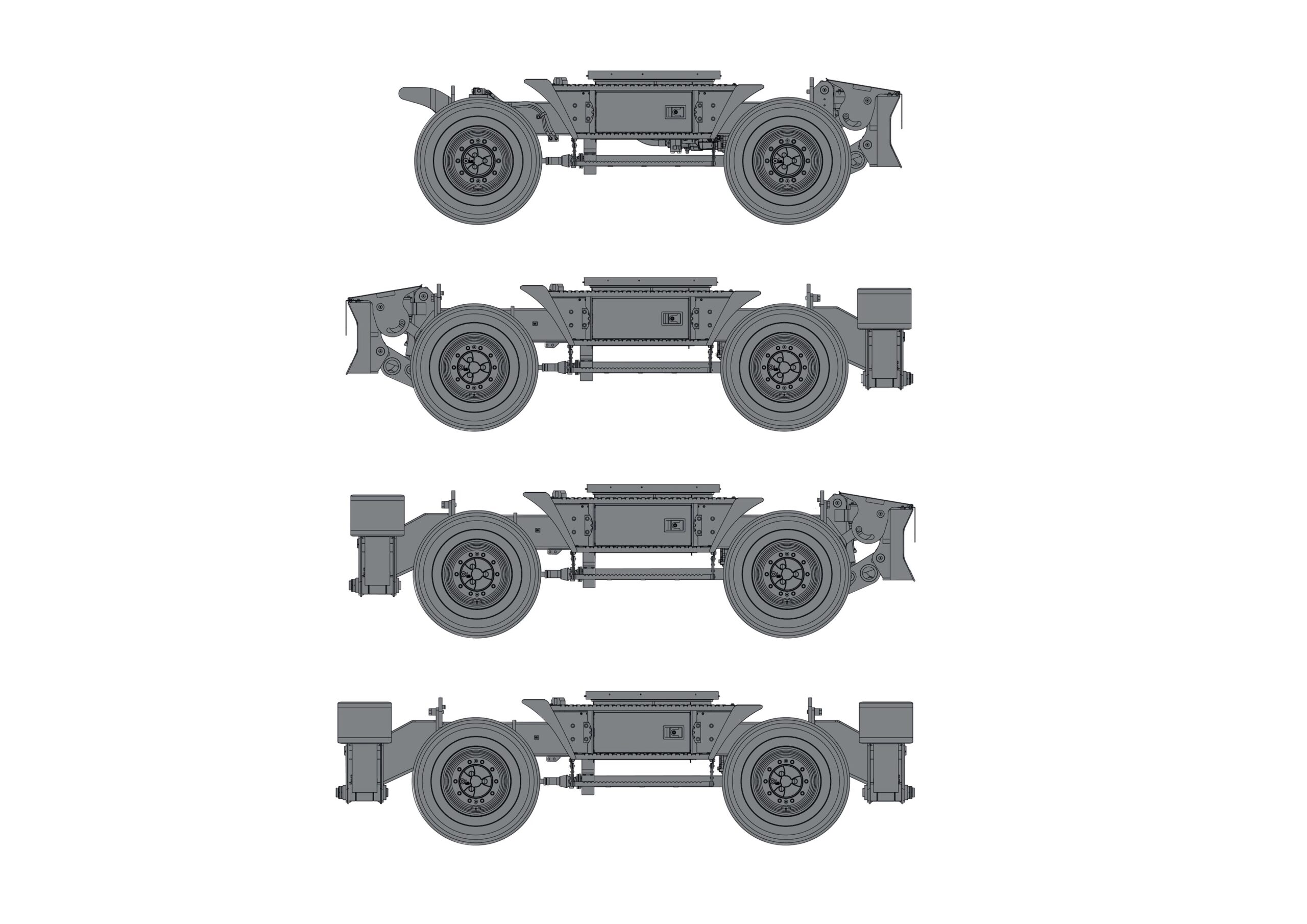 dostosowywane indywidualnie podwozie