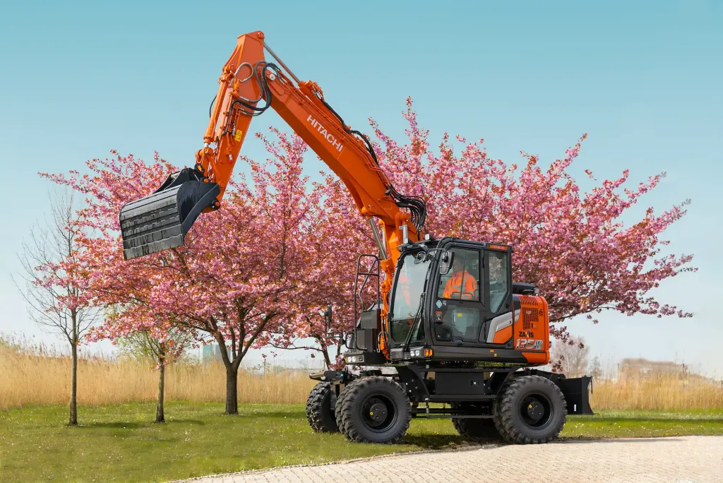 Koparka kołowa Hitachi ZX135W w ofercie Kiesel Poland