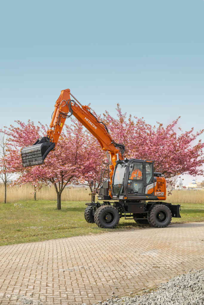 Koparka kołowa Hitachi ZX135W