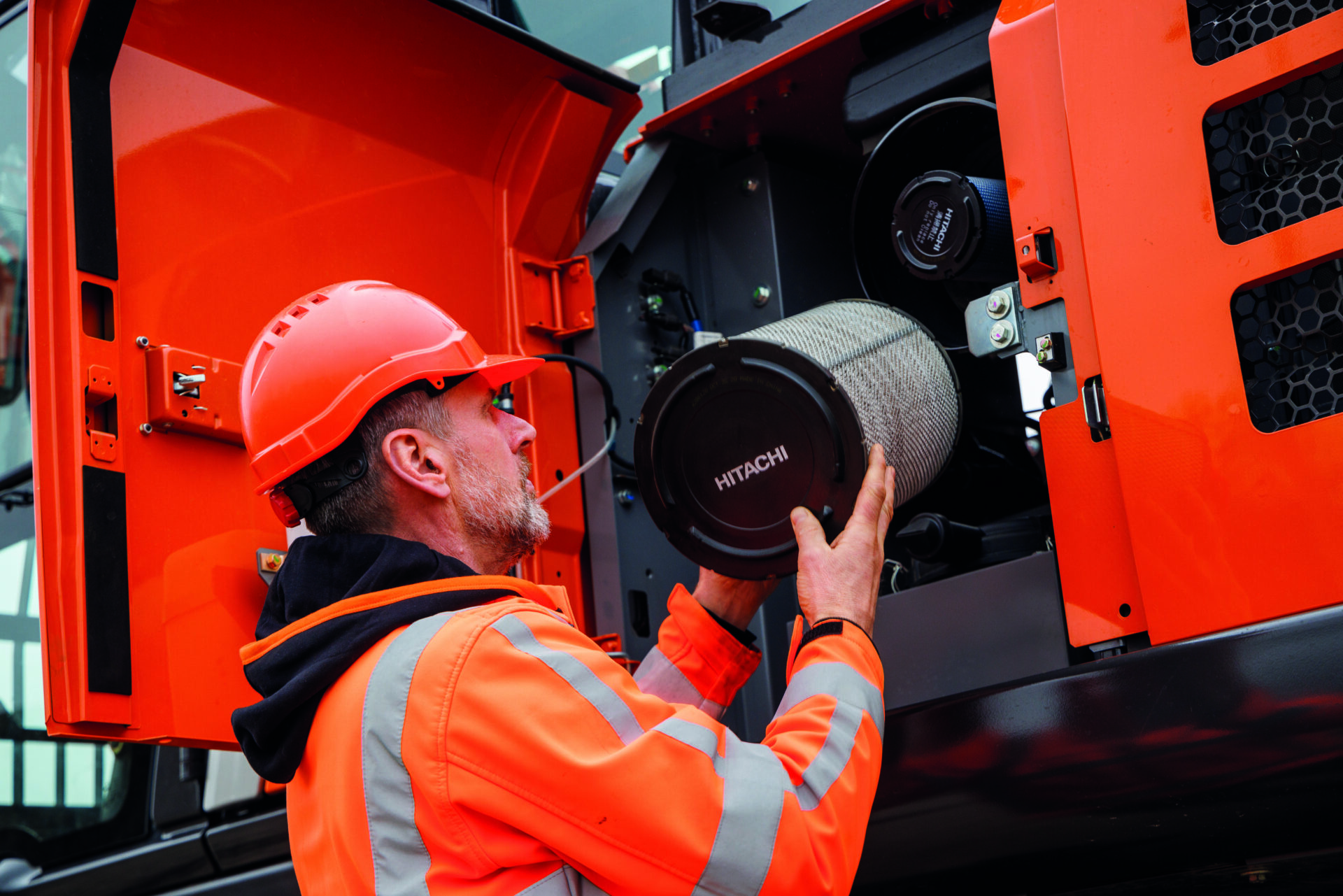 Filtr powietrza Hitachi ZX220W-7