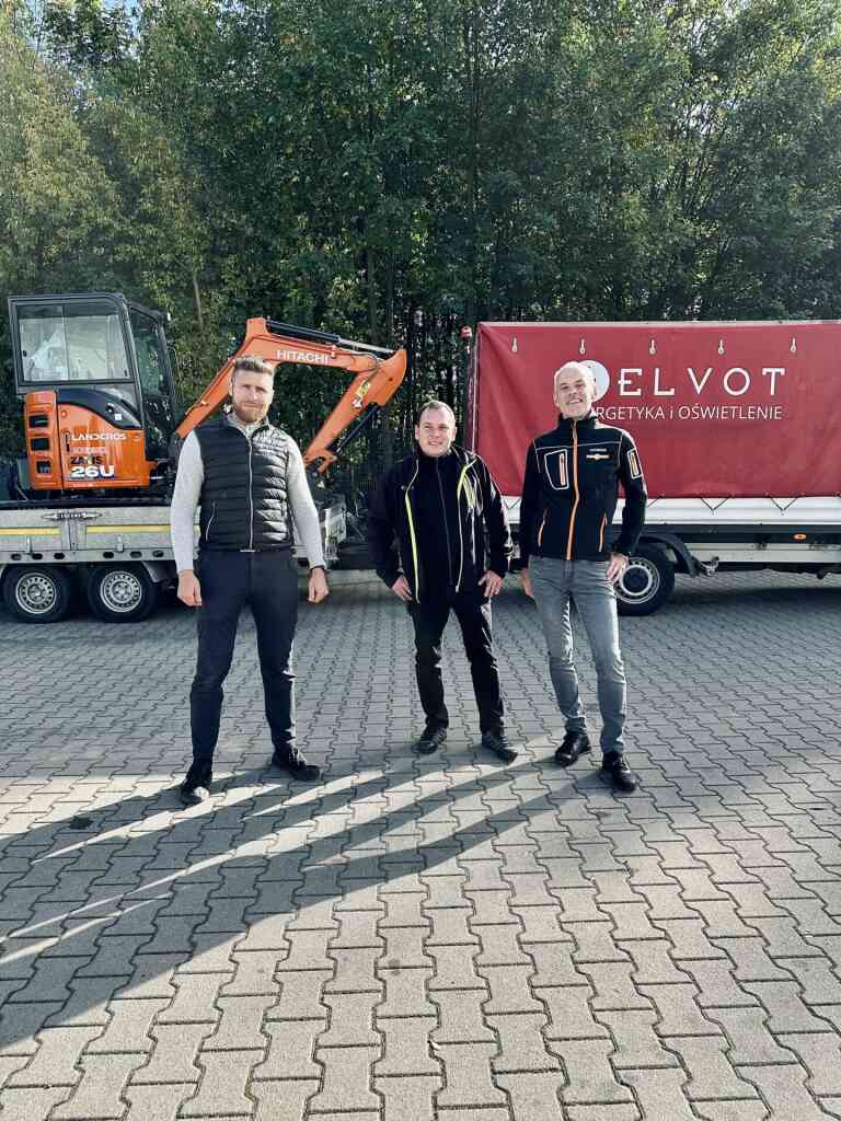 Wydanie maszyny ZX26U-6 dla Elvot